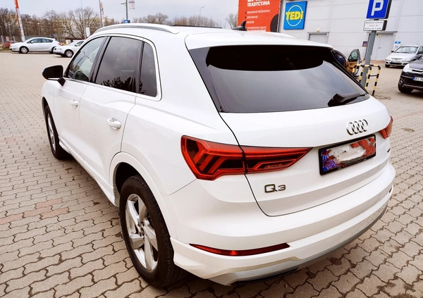 Audi Q3 cena 118900 przebieg: 50000, rok produkcji 2021 z Białystok małe 407